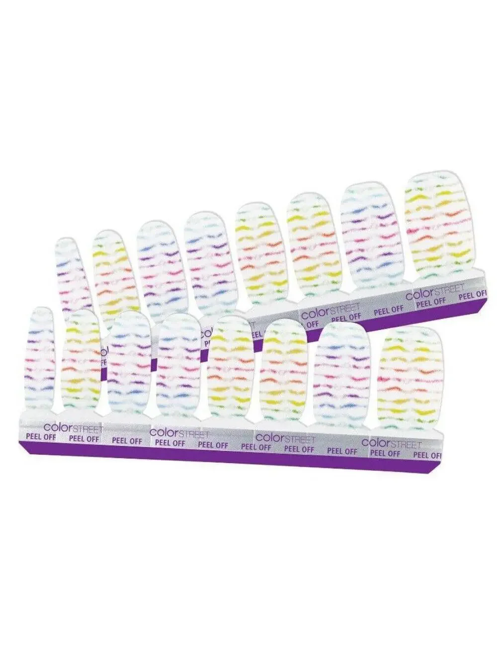 COLOR street nails hue do hue tie dye retired htf
